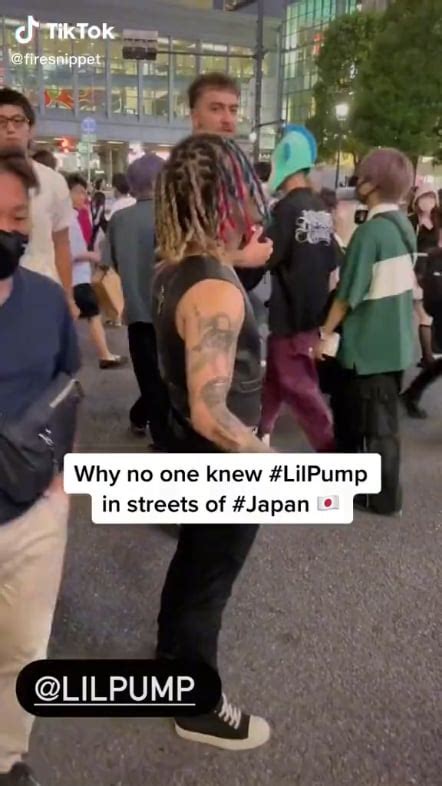 Lil pump surprised that noone recognized him in a foreign land